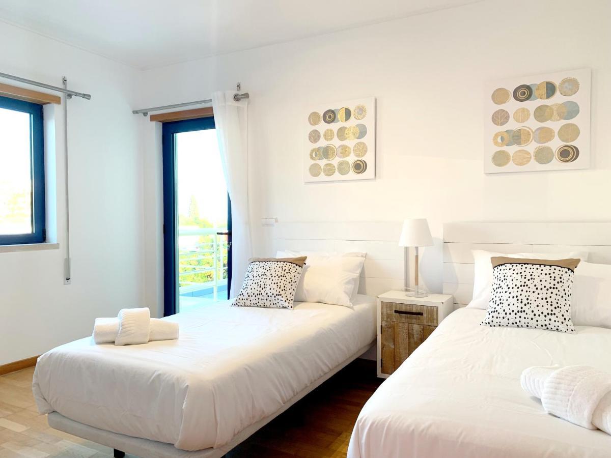 Ferienwohnung Penthouse 160Sqm Wide Terraces Pool View & Private Hot Tub & Parking Albufeira Exterior foto