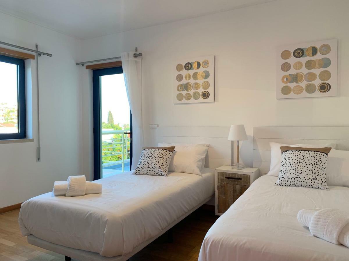 Ferienwohnung Penthouse 160Sqm Wide Terraces Pool View & Private Hot Tub & Parking Albufeira Exterior foto