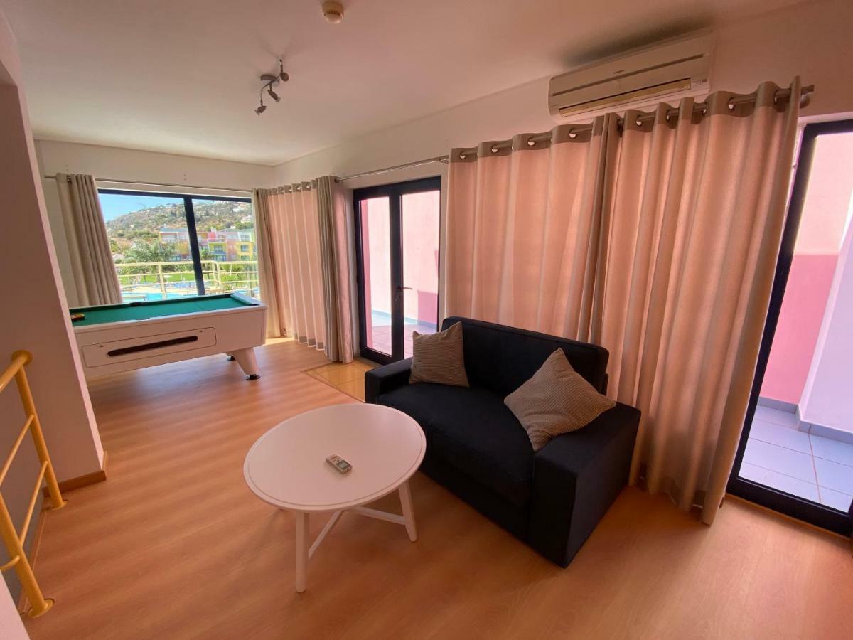 Ferienwohnung Penthouse 160Sqm Wide Terraces Pool View & Private Hot Tub & Parking Albufeira Exterior foto